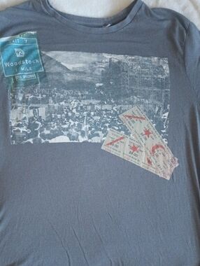 Threads 4 Thought Grey Label Tee with Black Print